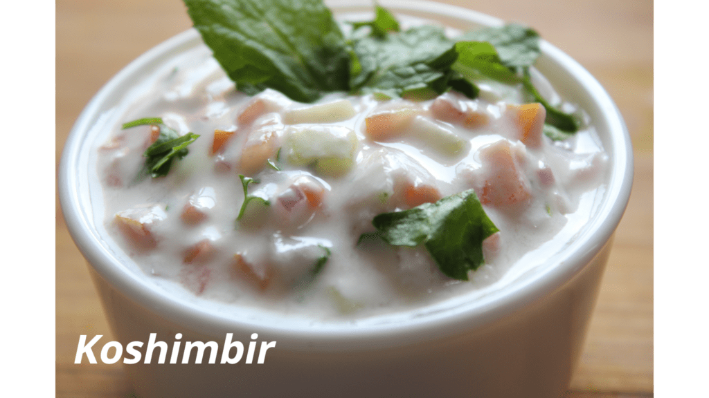 Maharashtrian Dahi Koshimbir -Yogurt Salad