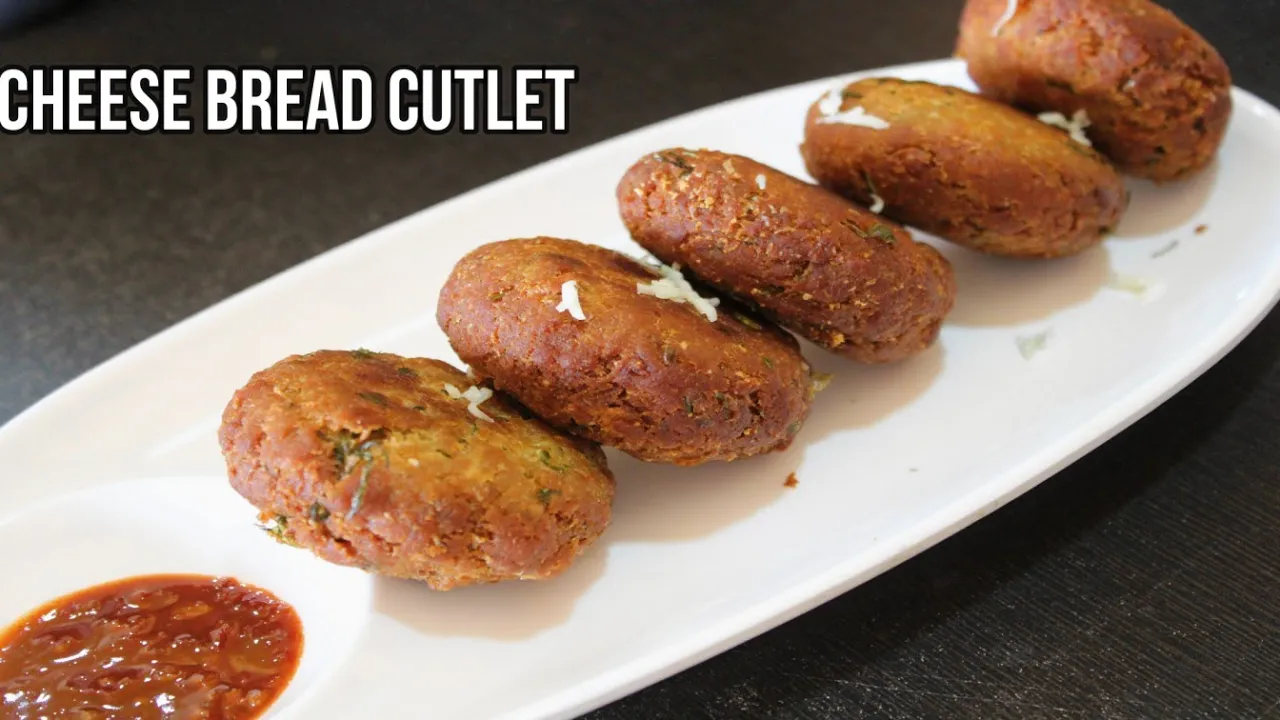 Cheese Bread Cutlet Recipe